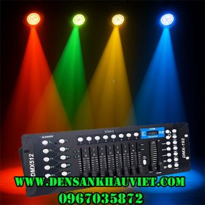 bàn điều khiển ánh sáng dmx 512